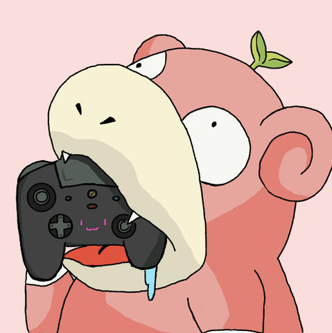 Flegmon Eating a Controller